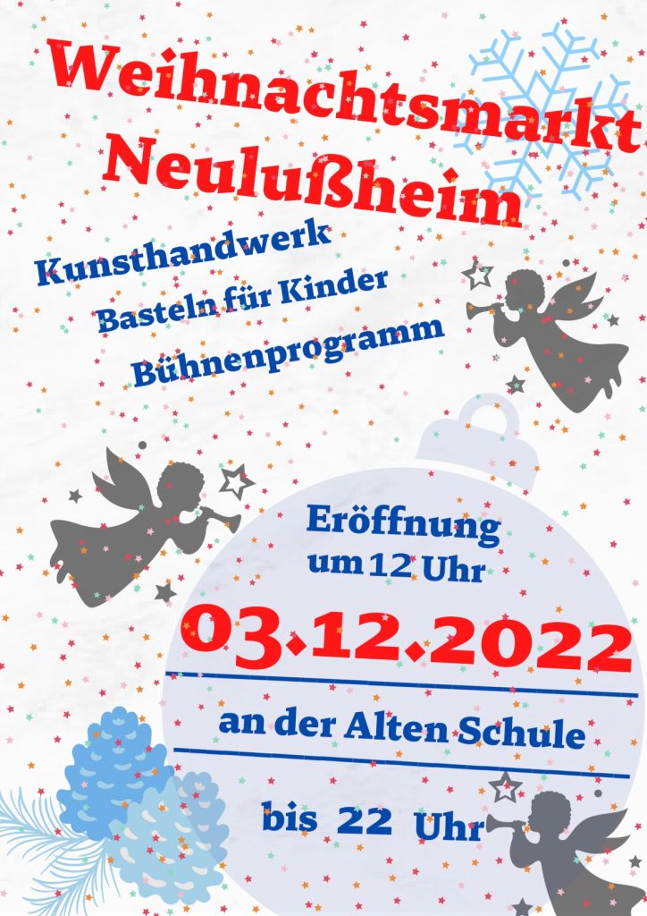 Weihnachtsmarkt Neulußheim 2022