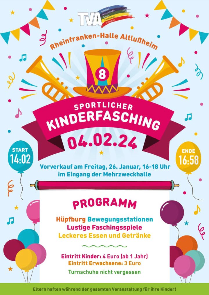 TVA Kinderfasching 2024
Altlußheim